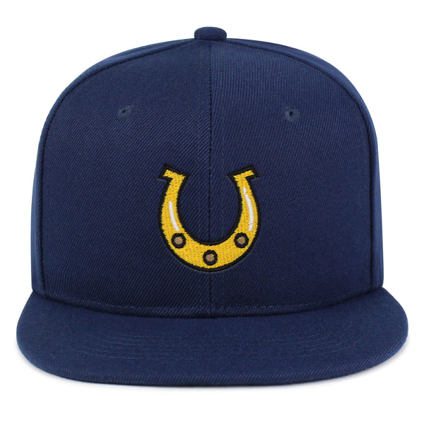 Horseshoe Snapback Hat Embroidered Hip-Hop Baseball Cap Cowboy