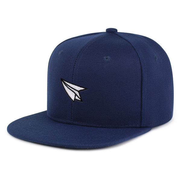 Paper Airplane Snapback Hat Embroidered Hip-Hop Baseball Cap Plane Sky