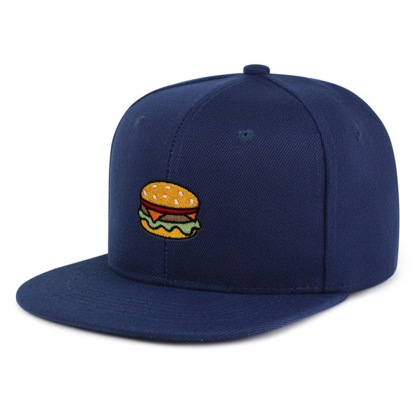 Hamburger Snapback Hat Embroidered Hip-Hop Baseball Cap Fast Food