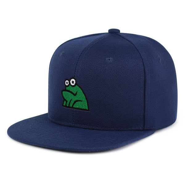 Frog Snapback Hat Embroidered Hip-Hop Baseball Cap Funny