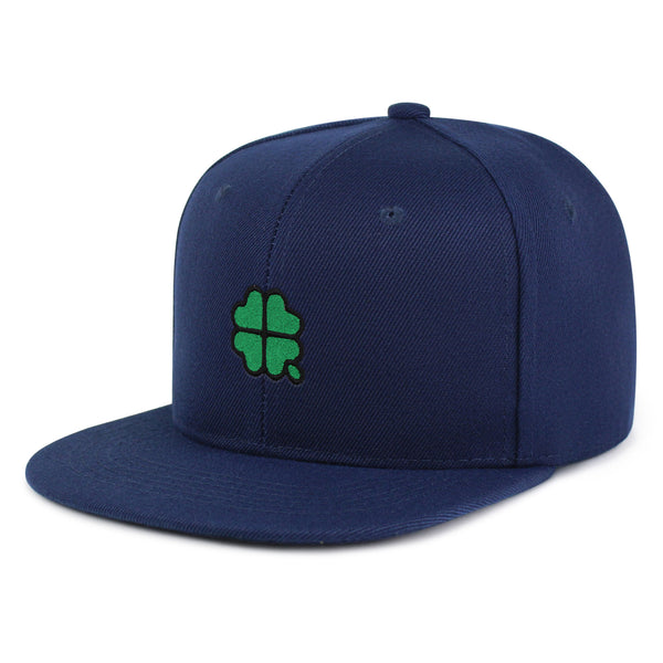 Four Leaf Clover  Snapback Hat Embroidered Hip-Hop Baseball Cap Clove Lucky