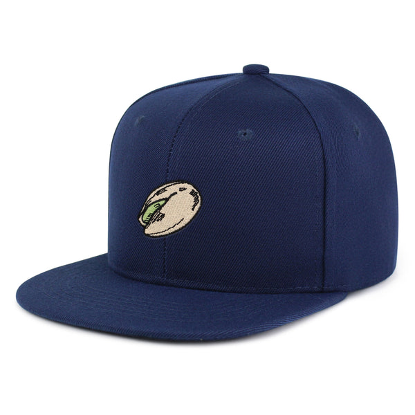 Pistachio Snapback Hat Embroidered Hip-Hop Baseball Cap Nut Funny