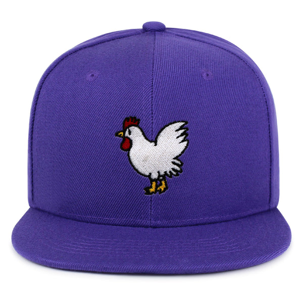 Chicken Snapback Hat Embroidered Hip-Hop Baseball Cap Chick Fried