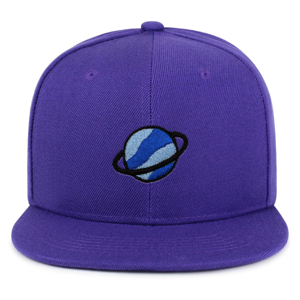 Planet Snapback Hat Embroidered Hip-Hop Baseball Cap Space