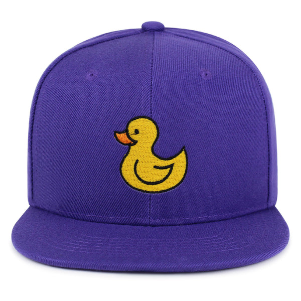 Duck Snapback Hat Embroidered Hip-Hop Baseball Cap Rubberduck Toy