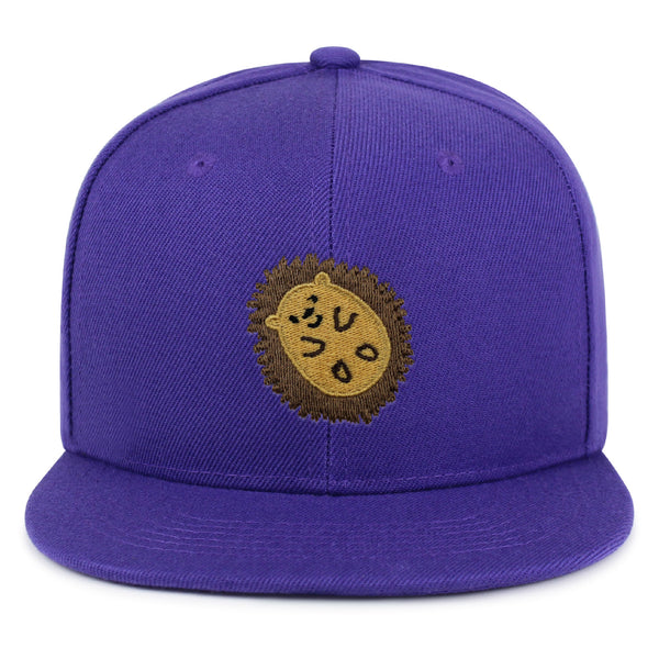 Hedgehog Snapback Hat Embroidered Hip-Hop Baseball Cap Animal Cute