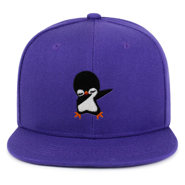 Dabbing Penguin Snapback Hat Embroidered Hip-Hop Baseball Cap Southpole Cute