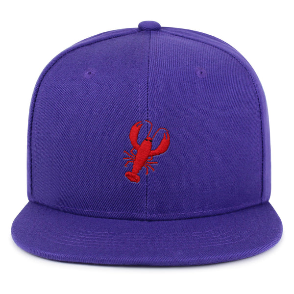 Lobster Snapback Hat Embroidered Hip-Hop Baseball Cap Seafood