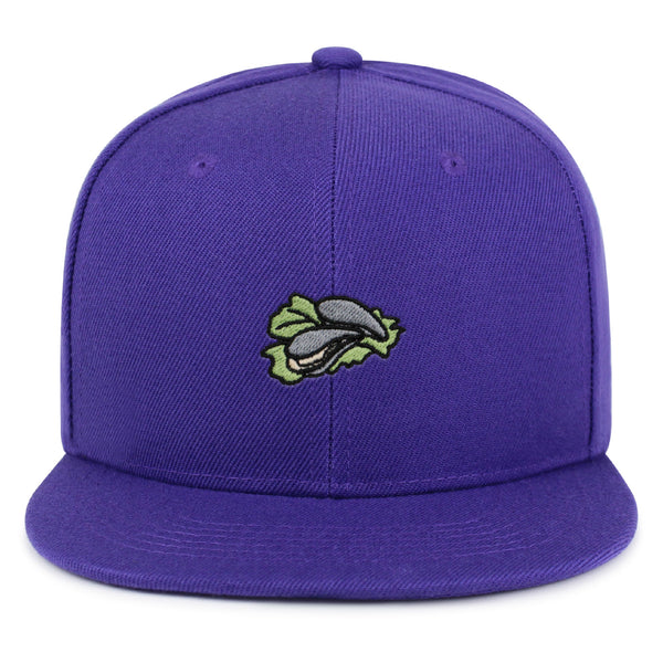 Oyster  Snapback Hat Embroidered Hip-Hop Baseball Cap Seafood