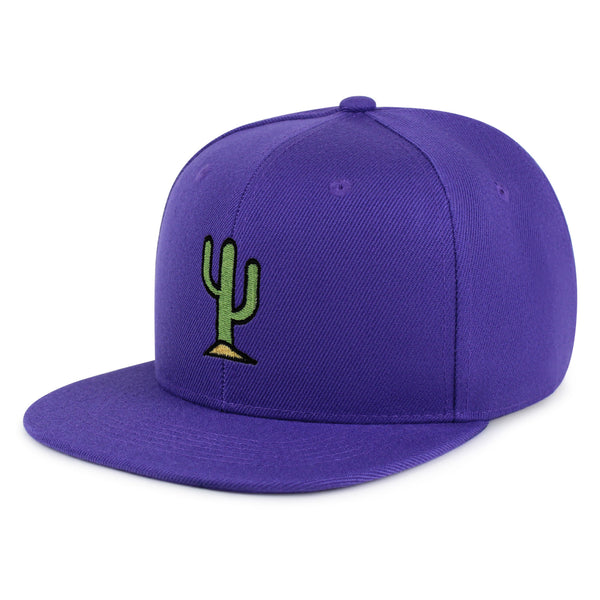 Cactus Snapback Hat Embroidered Hip-Hop Baseball Cap Desert Hot