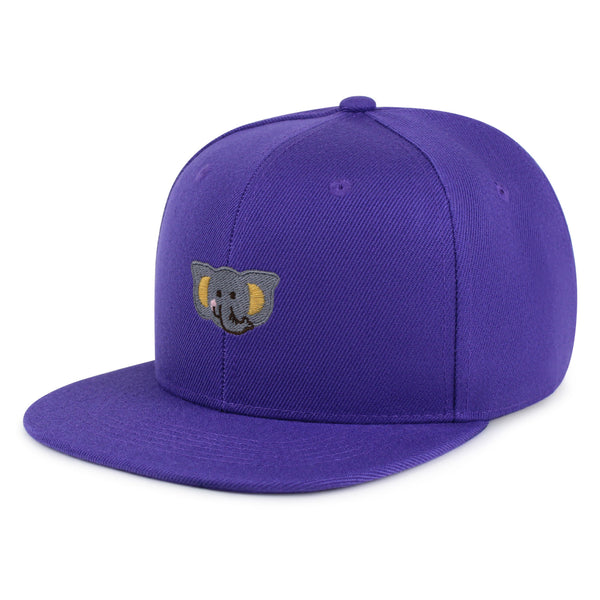 Elephant Snapback Hat Embroidered Hip-Hop Baseball Cap Zoo