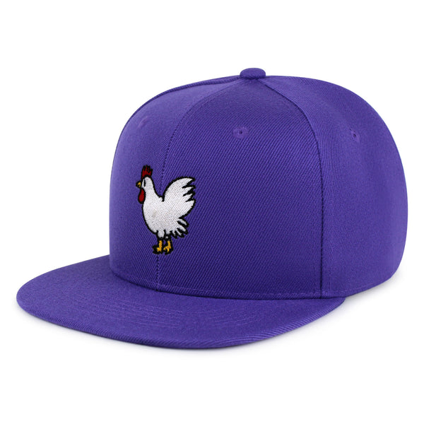 Chicken Snapback Hat Embroidered Hip-Hop Baseball Cap Chick Fried