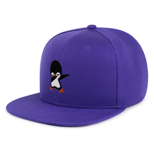 Dabbing Penguin Snapback Hat Embroidered Hip-Hop Baseball Cap Southpole Cute