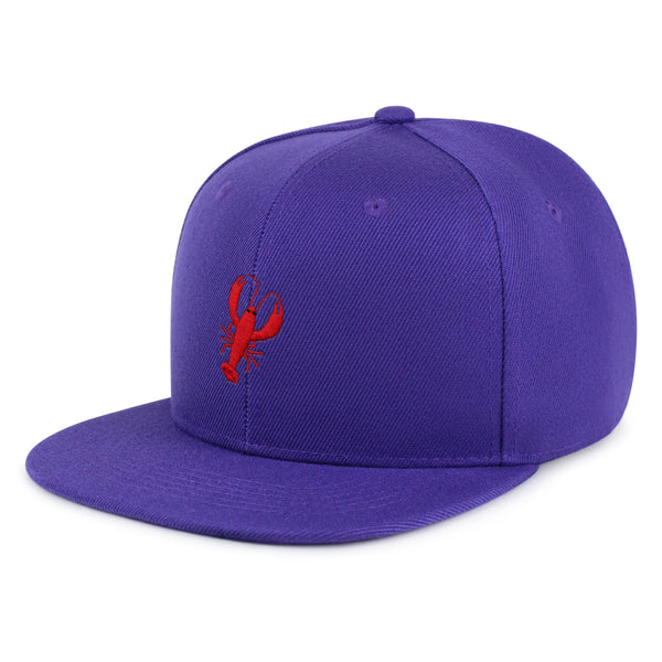 Lobster Snapback Hat Embroidered Hip-Hop Baseball Cap Seafood