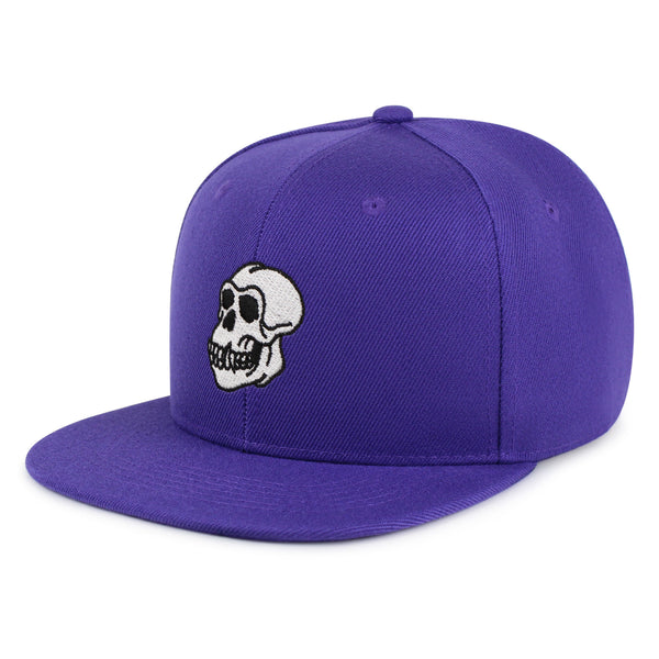 Gorilla Skull Snapback Hat Embroidered Hip-Hop Baseball Cap Skelton