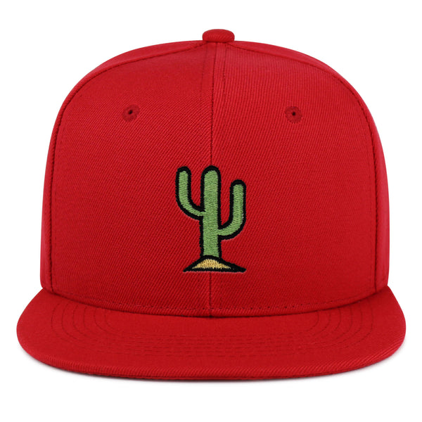 Cactus Snapback Hat Embroidered Hip-Hop Baseball Cap Desert Hot