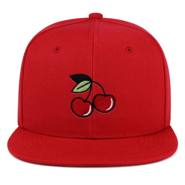 Cherry Snapback Hat Embroidered Hip-Hop Baseball Cap Fruit