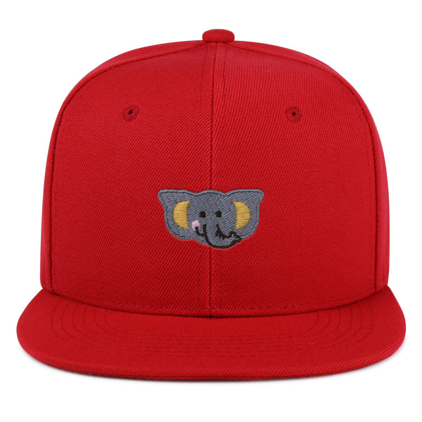 Elephant Snapback Hat Embroidered Hip-Hop Baseball Cap Zoo