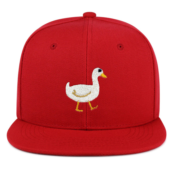 Duck Snapback Hat Embroidered Hip-Hop Baseball Cap Bird Lake