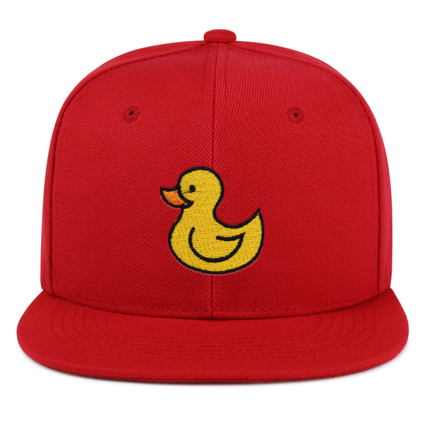 Duck Snapback Hat Embroidered Hip-Hop Baseball Cap Rubberduck Toy