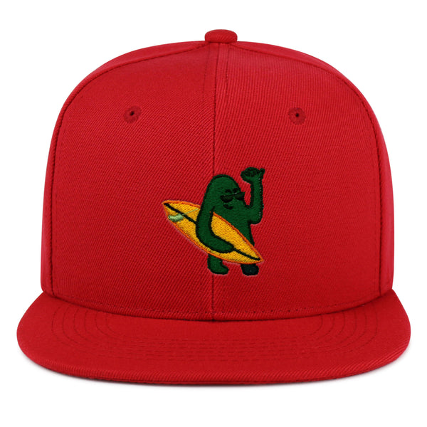 Hola Snapback Hat Embroidered Hip-Hop Baseball Cap Surfing Green