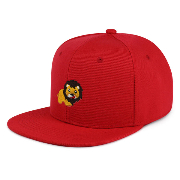 Lion Snapback Hat Embroidered Hip-Hop Baseball Cap Zoo King