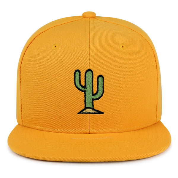 Cactus Snapback Hat Embroidered Hip-Hop Baseball Cap Desert Hot