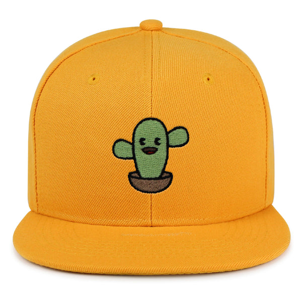 Cute Cactus Snapback Hat Embroidered Hip-Hop Baseball Cap Desert