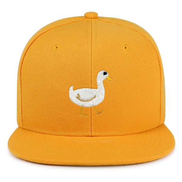 Duck Snapback Hat Embroidered Hip-Hop Baseball Cap Bird Lake