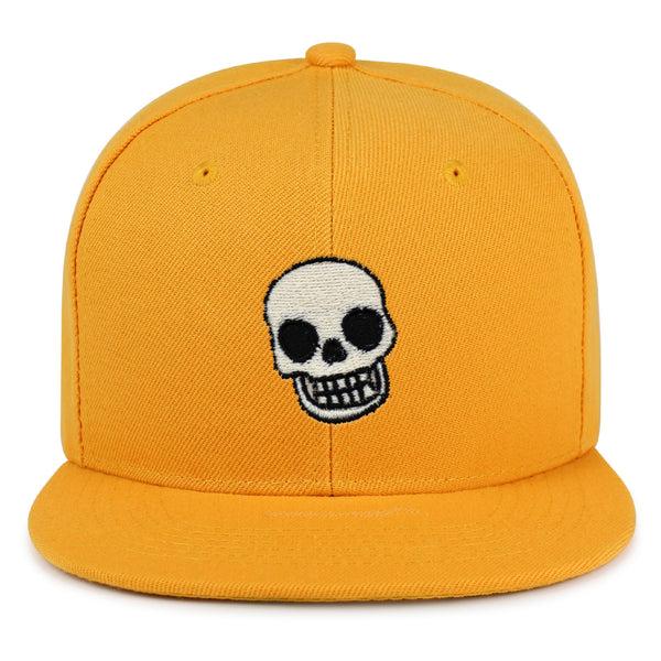 Skull Snapback Hat Embroidered Hip-Hop Baseball Cap Girly Halloween