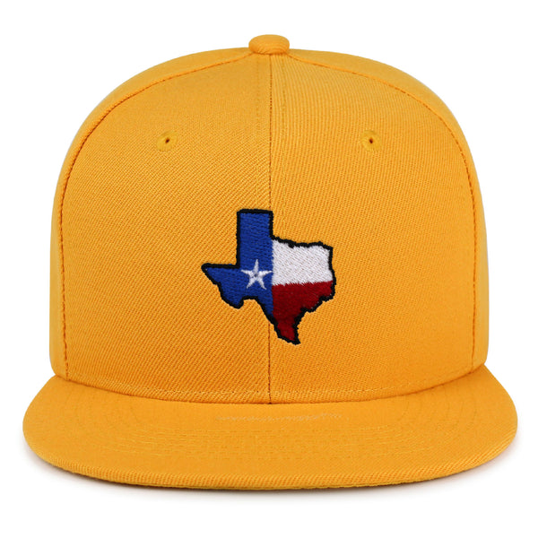 Texas Snapback Hat Embroidered Hip-Hop Baseball Cap Map Flag