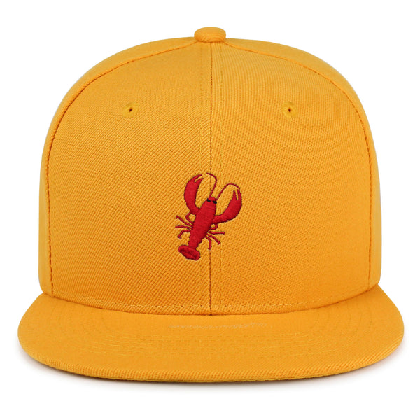 Lobster Snapback Hat Embroidered Hip-Hop Baseball Cap Seafood