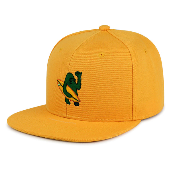 Hola Snapback Hat Embroidered Hip-Hop Baseball Cap Surfing Green