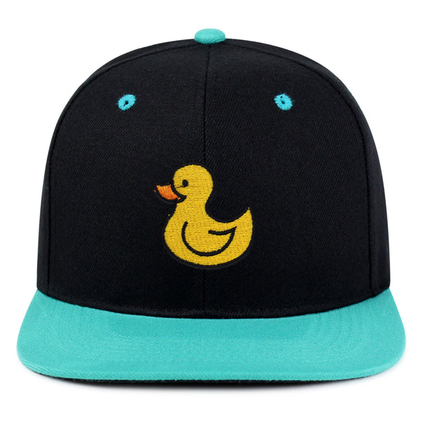 Duck Snapback Hat Embroidered Hip-Hop Baseball Cap Rubberduck Toy