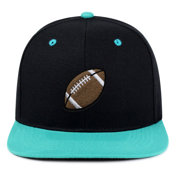 Football Snapback Hat Embroidered Hip-Hop Baseball Cap Rugby Sports Fan