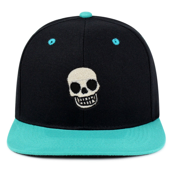 Skull Snapback Hat Embroidered Hip-Hop Baseball Cap Girly Halloween