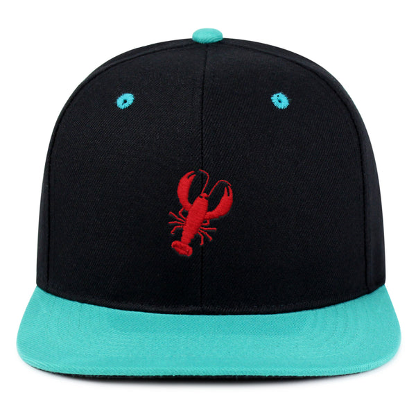 Lobster Snapback Hat Embroidered Hip-Hop Baseball Cap Seafood