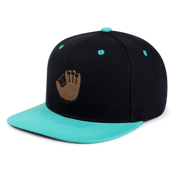 Baseball Glove Snapback Hat Embroidered Hip-Hop Baseball Cap Baseball Game Sports Fan