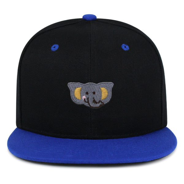 Elephant Snapback Hat Embroidered Hip-Hop Baseball Cap Zoo