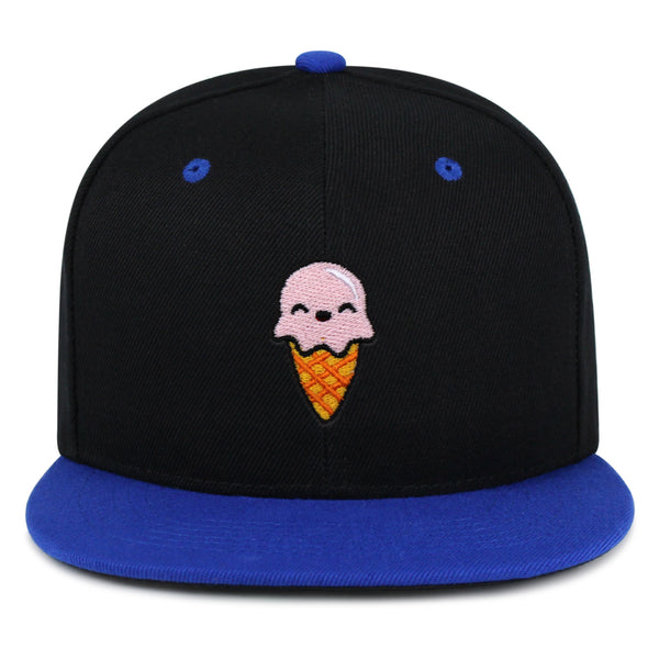 Ice Cream Snapback Hat Embroidered Hip-Hop Baseball Cap Summer