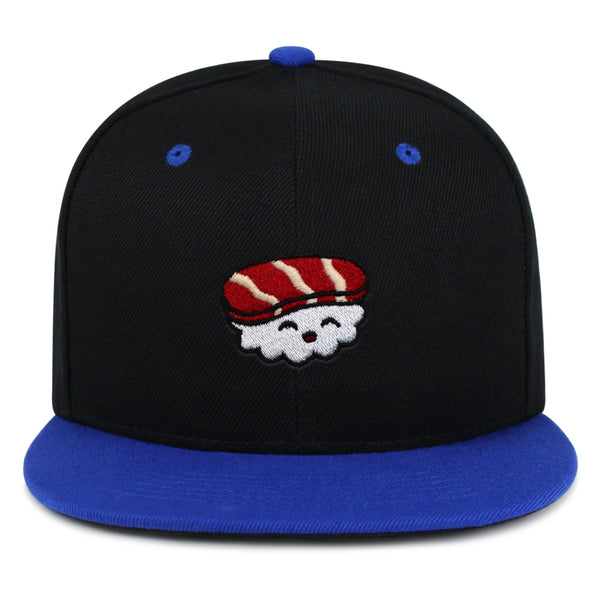 Sushi Snapback Hat Embroidered Hip-Hop Baseball Cap Sashimi Japanese