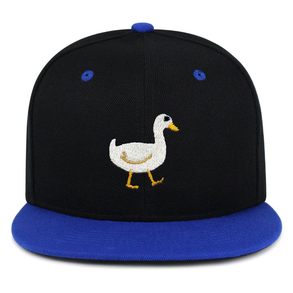 Duck Snapback Hat Embroidered Hip-Hop Baseball Cap Bird Lake