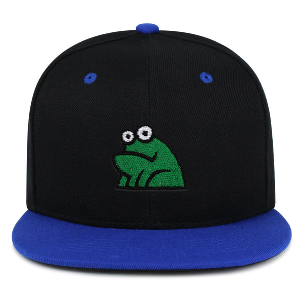 Frog Snapback Hat Embroidered Hip-Hop Baseball Cap Funny