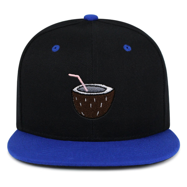 Coconut Snapback Hat Embroidered Hip-Hop Baseball Cap Juice Tree