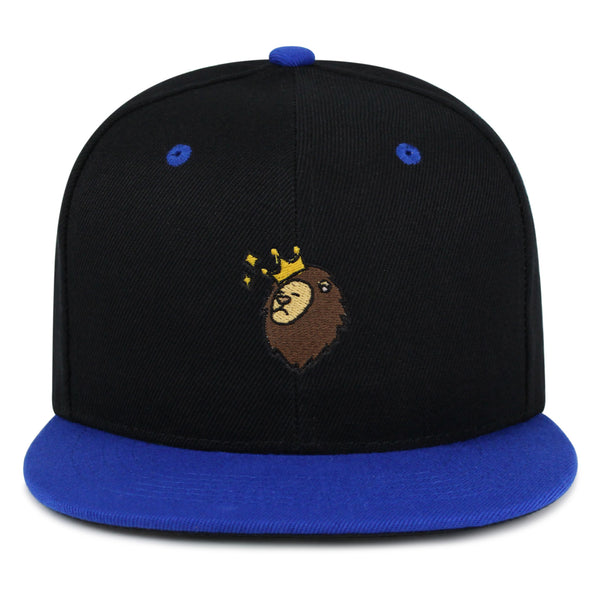 Lion Snapback Hat Embroidered Hip-Hop Baseball Cap Zoo King