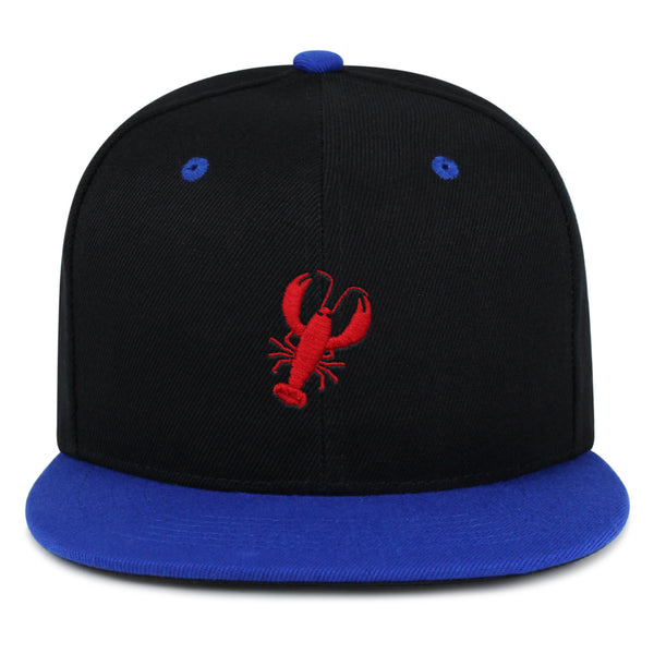 Lobster Snapback Hat Embroidered Hip-Hop Baseball Cap Seafood