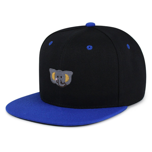 Elephant Snapback Hat Embroidered Hip-Hop Baseball Cap Zoo