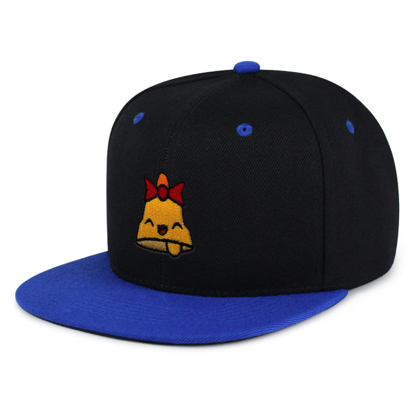 Bell Snapback Hat Embroidered Hip-Hop Baseball Cap Church Yellow