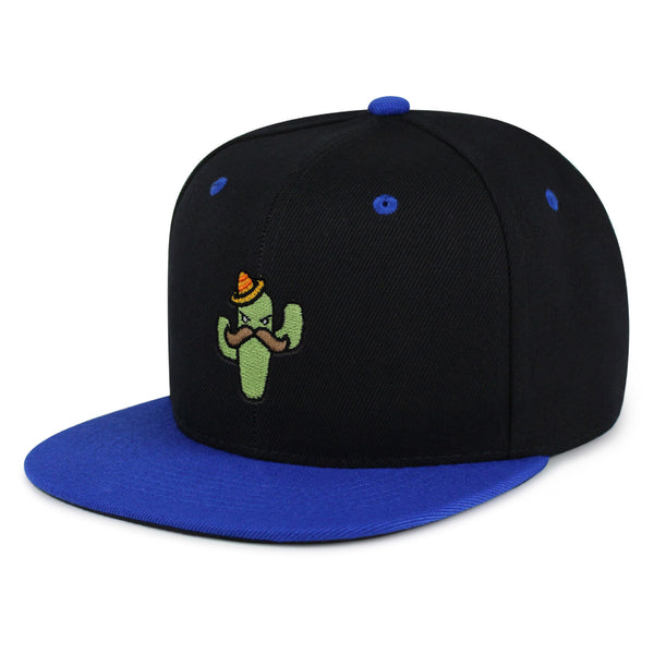 Cactus Snapback Hat Embroidered Hip-Hop Baseball Cap Cowboy Mexican American