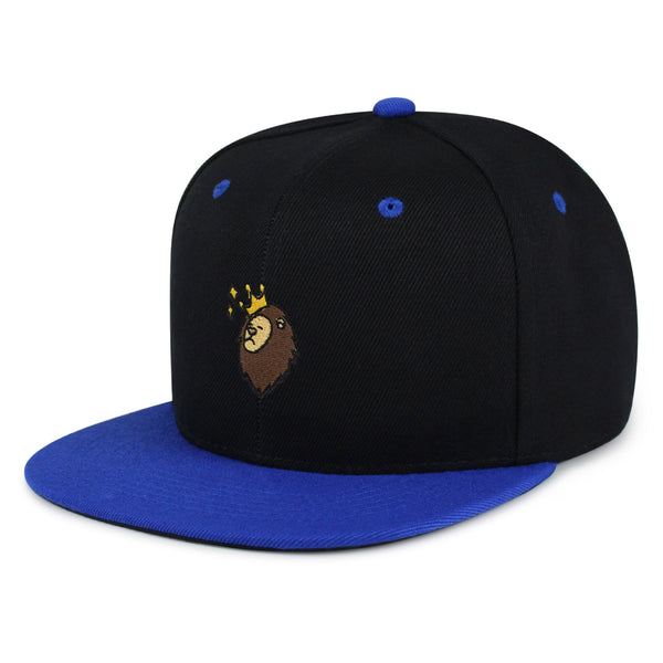 Lion Snapback Hat Embroidered Hip-Hop Baseball Cap Zoo King